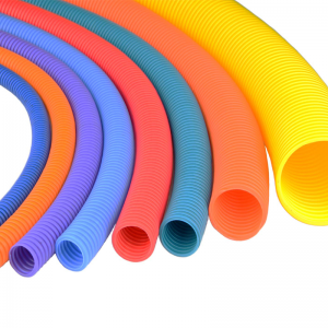 Flame retardant polypropylene corrugated pipe