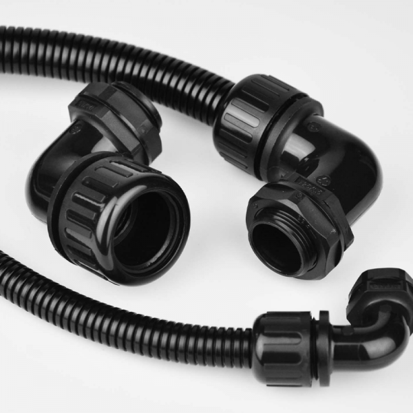 Waterproof hose elbow
