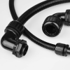Tensile hose elbow