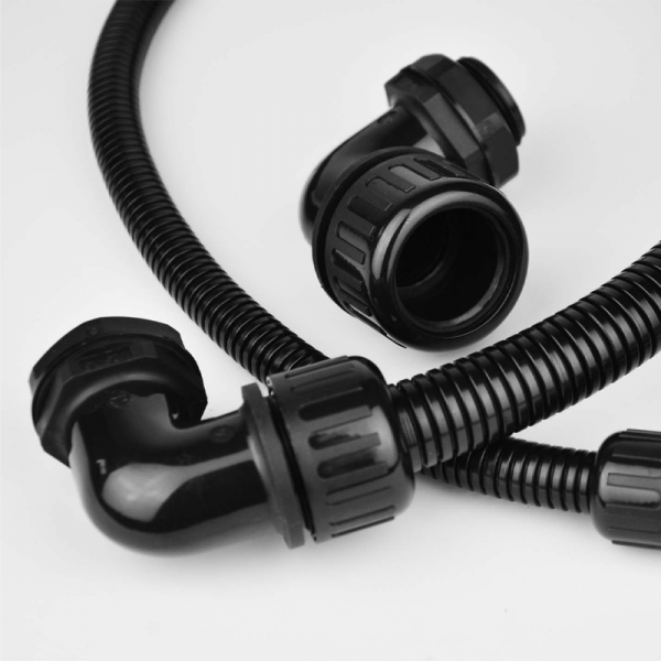 Waterproof hose elbow