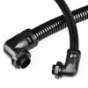 Right angle hose connector