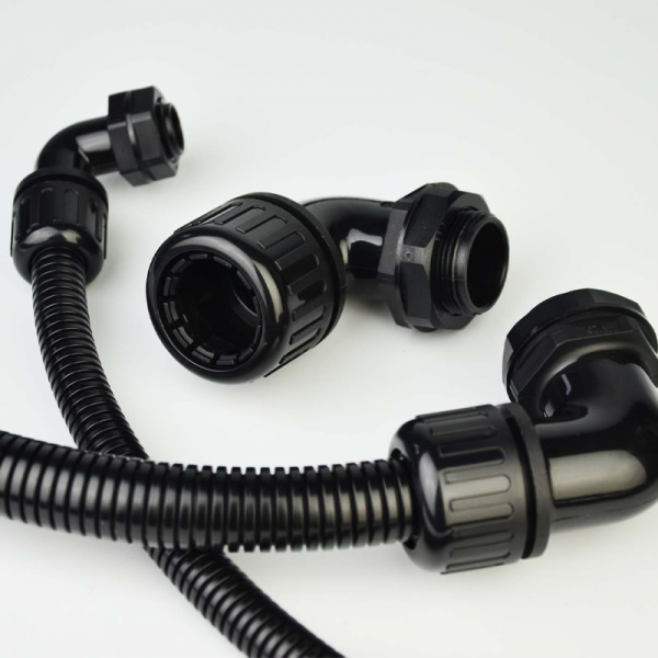 Waterproof hose elbow