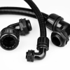 Tensile hose elbow