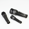 Bending resistant nylon cable waterproof connector