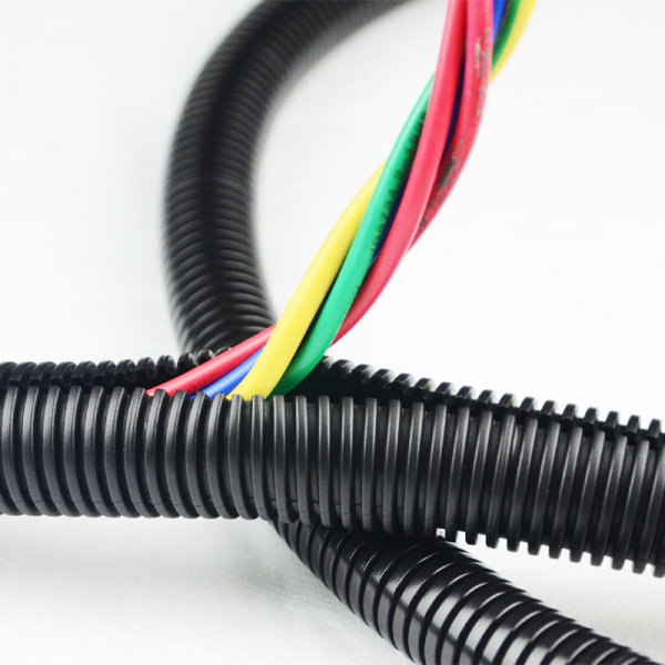 Flame retardant polypropylene corrugated pipe